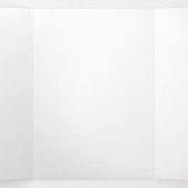 5 x 7-inch drieledige Letter Vold Holiday Kaart (Binnenkant midden)