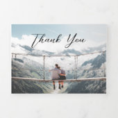 5 x 7-inch drieledige Letter Vold Holiday Kaart (Cover)