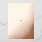 5 x 7-inch Folie Folie Uitnodiging (Voorkant)