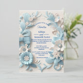 5 x 7-inch Folie Folie Uitnodiging (Staand Voorkant)