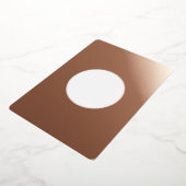 5 x 7-inch Folie Folie Uitnodiging (Gedraaid)