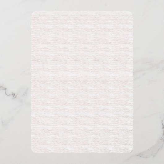 5 x 7-inch Folie Uitnodiging (Voorkant)