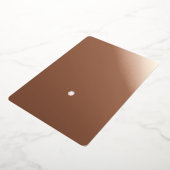 5 x 7-inch Folie Uitnodiging (Gedraaid)