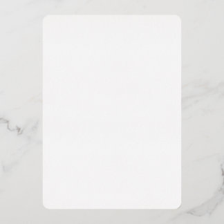 5 x 7-inch Folie Uitnodiging