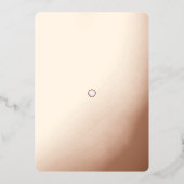 5 x 7-inch Folie Uitnodiging (Voorkant)