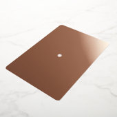 5 x 7-inch Folie Uitnodiging (Gedraaid)