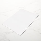 5 x 7-inch Folie Uitnodiging (Gedraaid)