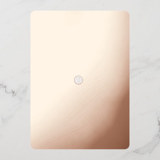 5 x 7-inch Folie Uitnodiging (Voorkant)