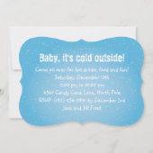 5 x 7 inch Fun Snowman-kerstfeest Kaart (Achterkant)