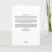 5 x 7-inch gevouwen kaart|| Reflectie 2 maken Kaart (Achterkant)