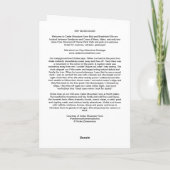 5 x 7 inch gevouwen Kaart | | Shy Wood Duck (Achterkant)