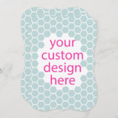 5 x 7-inch Kaart Uitnodiging - Aangepaste afdruk (Voorkant / Achterkant)