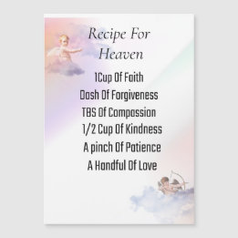 5 x 7 inch Magnetic Card