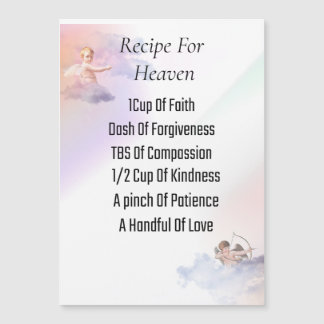 5 x 7 inch Magnetic Card