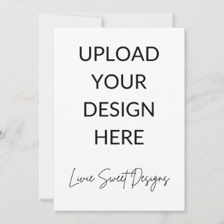 5 x 7 inch Portret Kaart