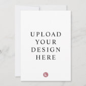 5 x 7 inch uitnodiging (Voorkant)