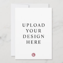 5 x 7 inch uitnodiging