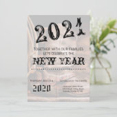 5 x 7 jaar nieuwe uitnodiging Cowboy Boots Barn Wo (Staand voorkant)