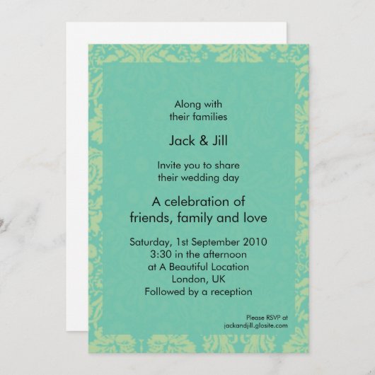  5 x 7 kaart (Voorkant / Achterkant)