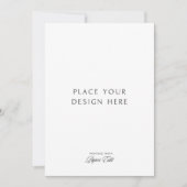 5" x 7" kaart afdrukken (Voorkant)