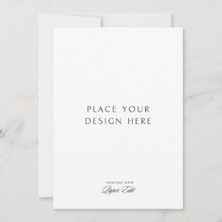 5" x 7" kaart afdrukken