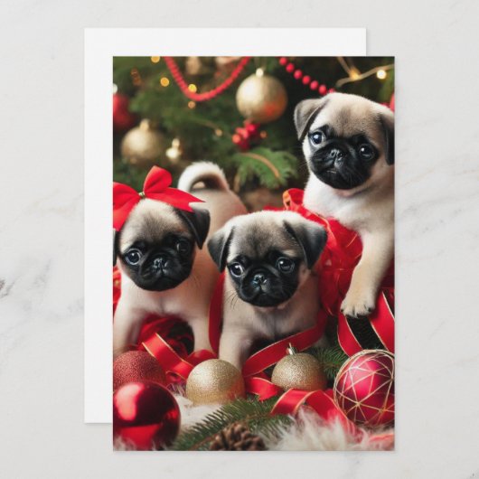 5 X 7 Kerstkaart (Voorkant / Achterkant)