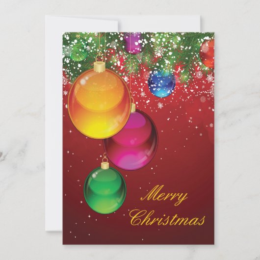 5 x 7 kerstkaart kaart (Voorkant)