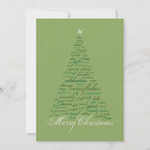 5 x 7 kerstkaart kaart