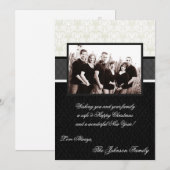 5 x 7 Kerstmis XMAS Happy Holiday PHOTO-kaart Feestdagenkaart (Voorkant / Achterkant)