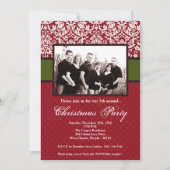 5 x 7 Kerstmis XMAS Happy Holiday PHOTO Uitnodigin Kaart (Voorkant)