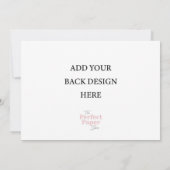 5 x 7 Landschapsuitnodiging Kaart (Achterkant)