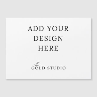 5 x 7 magnetisch Briefkaart uitnodigingslandschap 