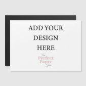 5 x 7 Magnetisch Briefkaart Uitnodigingslandschap (Voorkant / Achterkant)