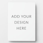 5"x 7"Portretdruk Fotoplaat (voorkant)