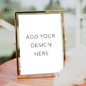 5"x 7"Portretdruk Poster