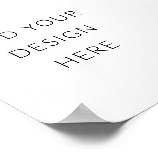 5"x 7"Portretdruk Poster (Hoek)