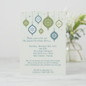 5 x 7 Retro XMAS-kerstversieringen Kaart (Staand voorkant)