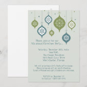 5 x 7 Retro XMAS-kerstversieringen Kaart (Voorkant / Achterkant)