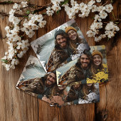 5 "x 7" Rustic Real Gold Folie Save the Date Kaart