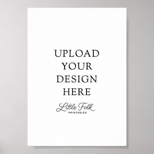 5 x 7"-teken poster (Voorkant)