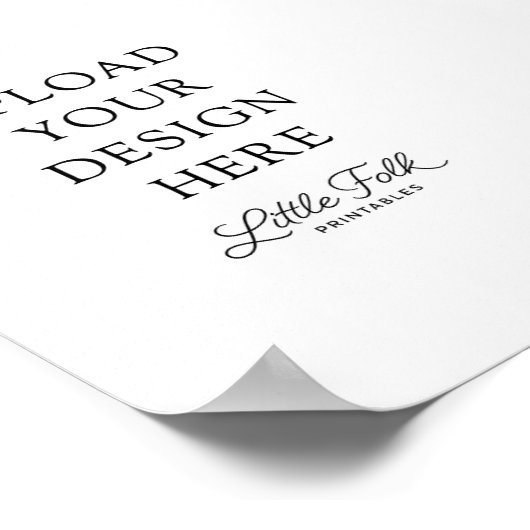 5 x 7"-teken poster (Hoek)