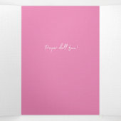 5 "x 7" Trifold Happy Birthday Paper Doll Kaart #1 (Binnenkant midden)