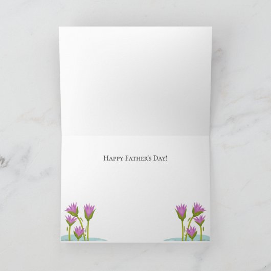 5 x 7" Turtle Lifting Other Vaderdag Kaart (Binnen)