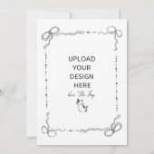 5 x 7" uitnodiging (Achterkant)