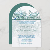 5 x 7  uitnodiging tot huwelijk (Voorkant / Achterkant)