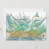 5 x 7  uitnodiging tot huwelijk (Achterkant)