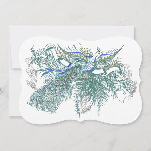 5 x 7 uitnodiging tot huwelijk (Achterkant)