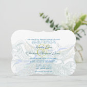 5 x 7  uitnodiging tot huwelijk (Staand voorkant)