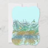 5 x 7  uitnodiging tot huwelijk (Voorkant)