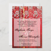 5 x 7 Uitnodiging tot uitzending van een bruiloft (Voorkant)